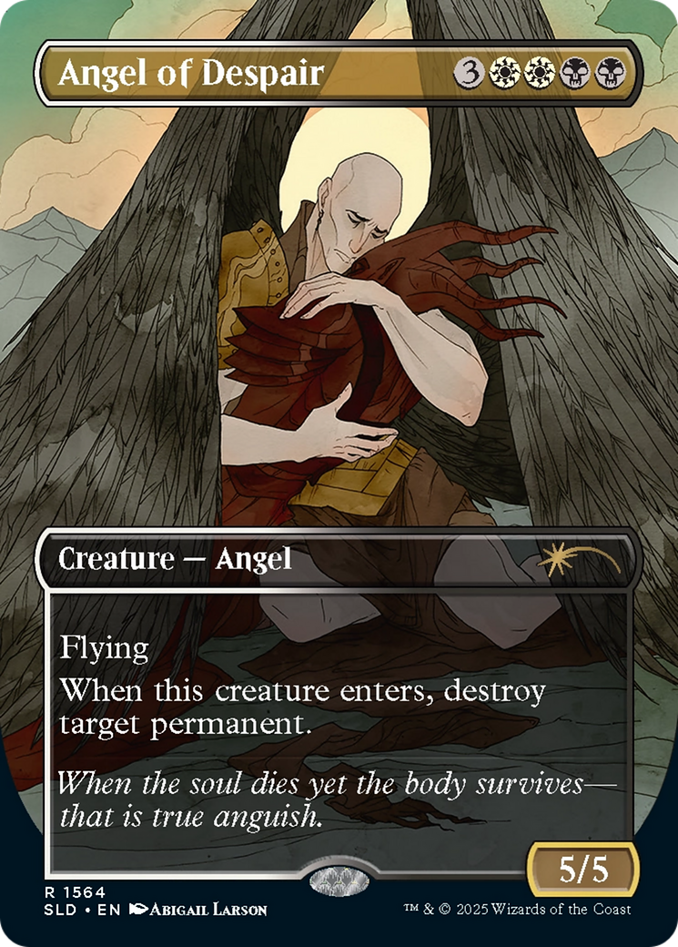 Angel of Despair (SLD-1564) - Secret Lair Drop (Borderless) Foil