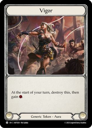 Vigor (BET029) - Blitz Deck: Heavy Hitters - Betsy