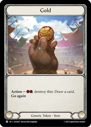 Gold (OLA030) - Blitz Deck: Heavy Hitters - Olympia