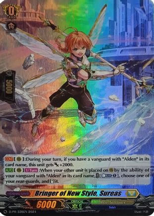 Bringer of New Style, Sureas (Foil) (D-PR/335EN) - D Promo Cards