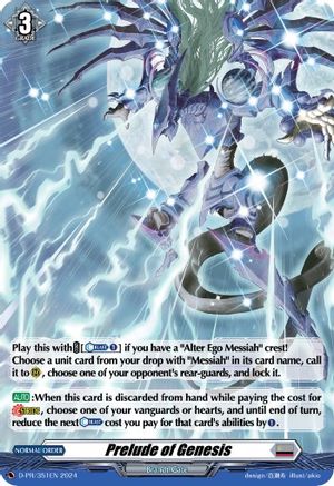 Prelude of Genesis (Foil) (D-PR/351EN) - D Promo Cards