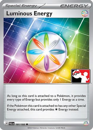Luminous Energy 191/193 - Holofoil Prize Pack Series Cards - Uncommon