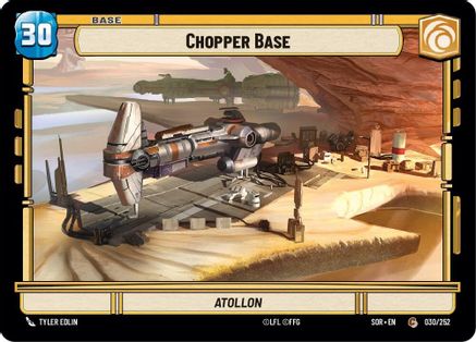 Chopper Base (030/252) - Spark of Rebellion