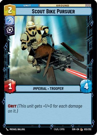 Scout Bike Pursuer (032/252) - Spark of Rebellion Foil