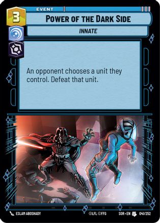 Power of the Dark Side (041/252) - Spark of Rebellion