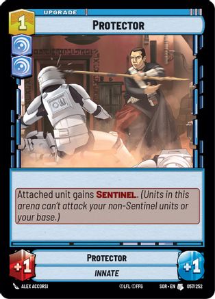 Protector (057/252) - Spark of Rebellion Foil