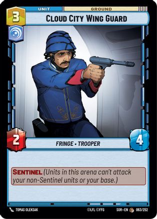 Cloud City Wing Guard (063/252) - Spark of Rebellion Foil