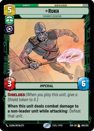 Rukh - Thrawn's Assassin (085/252) - Spark of Rebellion Foil