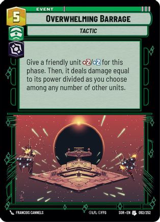 Overwhelming Barrage (092/252) - Spark of Rebellion