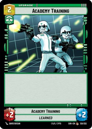 Academy Training (120/252) - Spark of Rebellion Foil