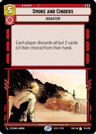 Smoke and Cinders (174/252) - Spark of Rebellion Foil