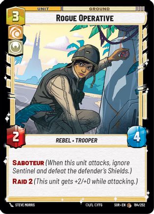 Rogue Operative (194/252) - Spark of Rebellion Foil