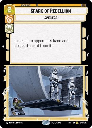 Spark of Rebellion (200/252) - Spark of Rebellion Foil