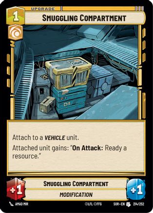 Smuggling Compartment (214/252) - Spark of Rebellion Foil