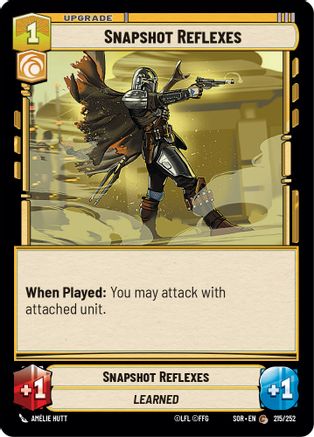 Snapshot Reflexes (215/252) - Spark of Rebellion Foil
