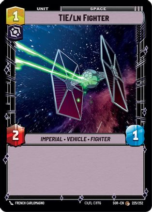 TIE/ln Fighter (225/252) - Spark of Rebellion Foil