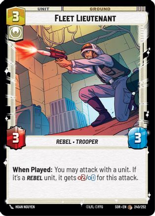 Fleet Lieutenant (240/252) - Spark of Rebellion Foil