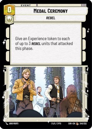 Medal Ceremony (245/252) - Spark of Rebellion Foil