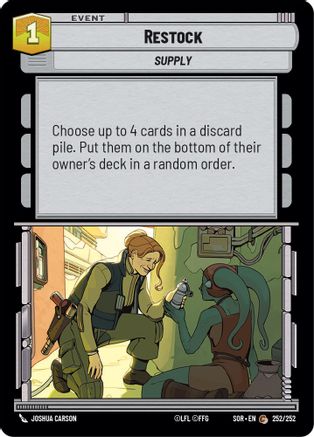 Restock (252/252) - Spark of Rebellion Foil