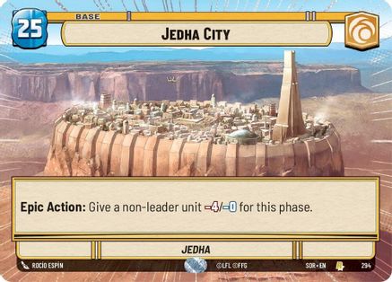 Jedha City (Hyperspace) (294) - Spark of Rebellion Foil