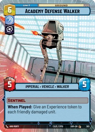 Academy Defense Walker (Hyperspace) (303) - Spark of Rebellion Foil