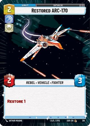 Restored ARC-170 (Hyperspace) (310) - Spark of Rebellion