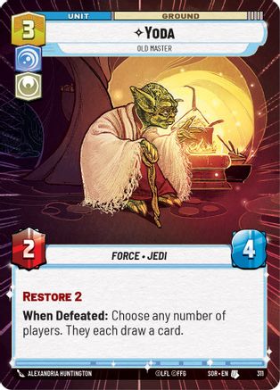 Yoda - Old Master (Hyperspace) (311) - Spark of Rebellion