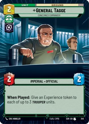 General Tagge - Concerned Commander (Hyperspace) (345) - Spark of Rebellion