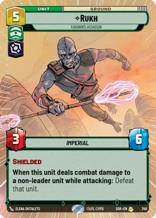 Rukh - Thrawn's Assassin (Hyperspace) (349) - Spark of Rebellion Foil