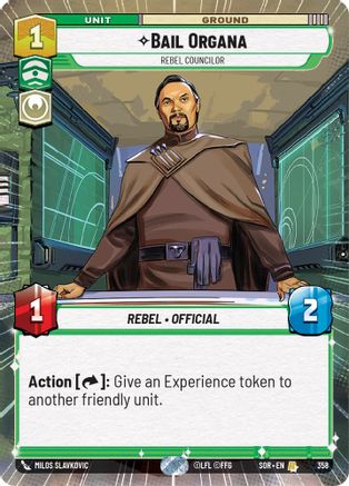 Bail Organa - Rebel Councilor (Hyperspace) (358) - Spark of Rebellion