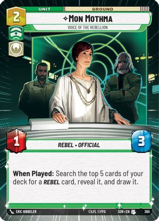 Mon Mothma - Voice of the Rebellion (Hyperspace) (360) - Spark of Rebellion