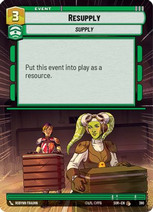 Resupply (Hyperspace) (390) - Spark of Rebellion Foil