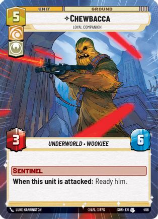 Chewbacca - Loyal Companion (Hyperspace) (458) - Spark of Rebellion