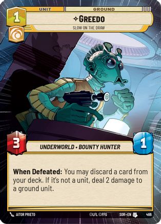 Greedo - Slow on the Draw (Hyperspace) (466) - Spark of Rebellion