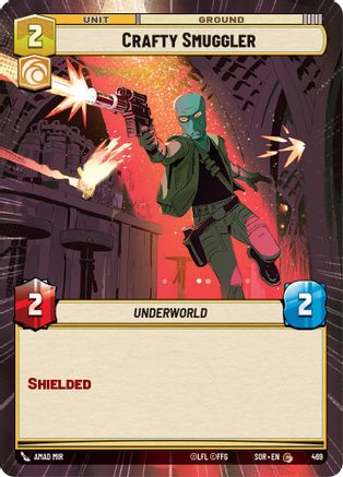 Crafty Smuggler (Hyperspace) (469) - Spark of Rebellion Foil