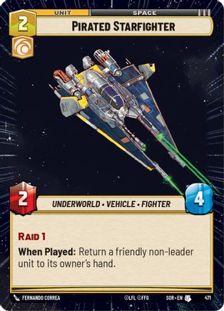 Pirated Starfighter (Hyperspace) (471) - Spark of Rebellion