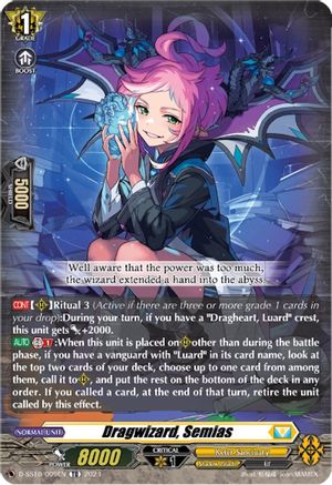Dragwizard, Semias (D-SS10/009EN) - D-SS10: Special Series 10 Stride Deckset -Luard-