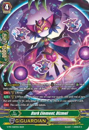 Dark Element, Dizmel (Spring Fest 2024) (V-PR-0287EN) - Promo Cards