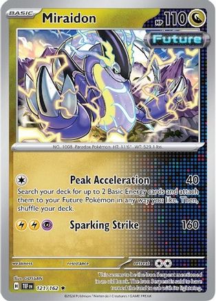 Miraidon 121 - Holofoil SV05 Temporal Forces - Rare