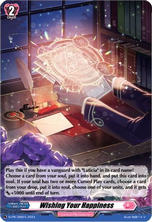 Wishing Your Happiness (Foil) (D-PR/398) - D Promo Cards