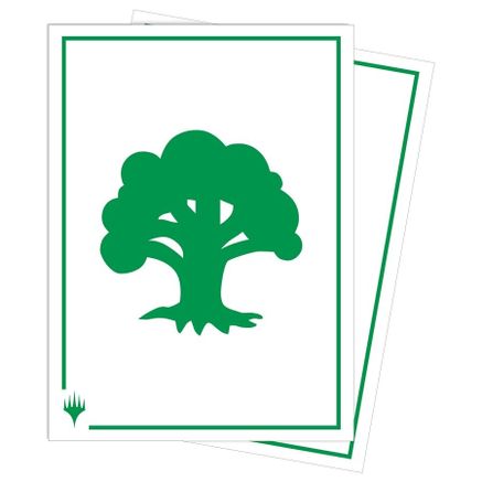 Mana 8: Forest Apex Deck Protector Sleeves for Magic (105-Pack)