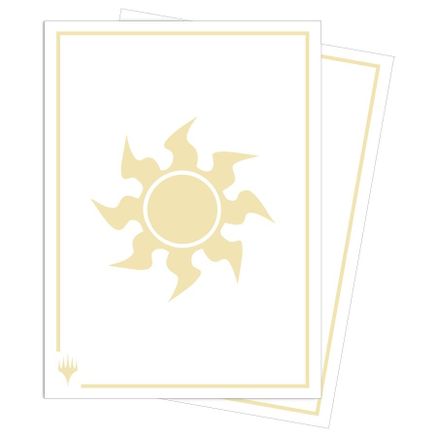 Mana 8: Plains Apex Deck Protector Sleeves for Magic (105-Pack)