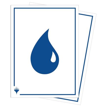 Mana 8: Island Apex Deck Protector Sleeves for Magic (105-Pack)