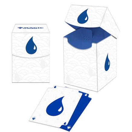 Mana 8 Island 100+ Deck Box for Magic: The Gathering