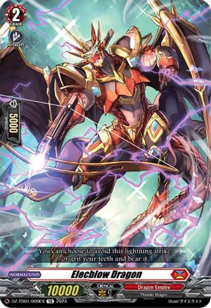 Elecblow Dragon (DZ-TD01/009EN) - DZ-TD01: Start Up Trial Deck "Dragon Empire"