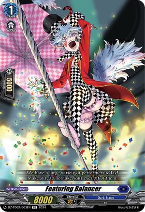 Featuring Balancer (DZ-TD02/003EN) - DZ-TD02: Start Up Trial Deck "Dark States"