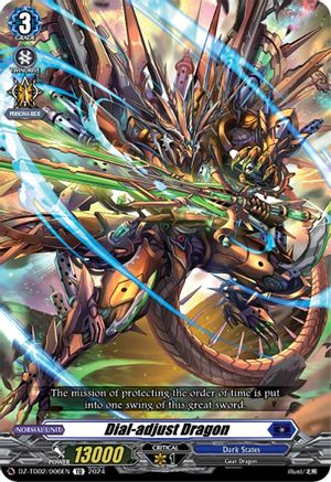 Dial-adjust Dragon (DZ-TD02/006EN) - DZ-TD02: Start Up Trial Deck "Dark States"