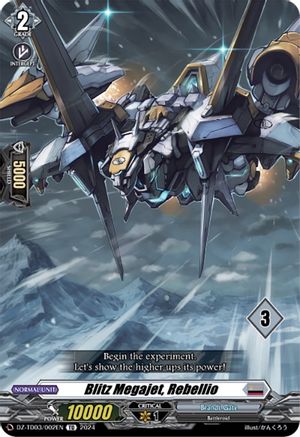 Blitz Megajet, Rebellio (3) (DZ-TD03/002EN) - DZ-TD03: Start Up Trial Deck "Brandt Gate"