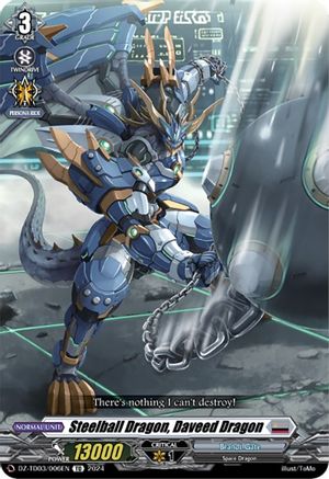 Steelball Dragon, Daveed Dragon (DZ-TD03/006EN) - DZ-TD03: Start Up Trial Deck "Brandt Gate"
