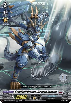 Steelball Dragon, Daveed Dragon (1) (DZ-TD03/006EN) - DZ-TD03: Start Up Trial Deck "Brandt Gate"